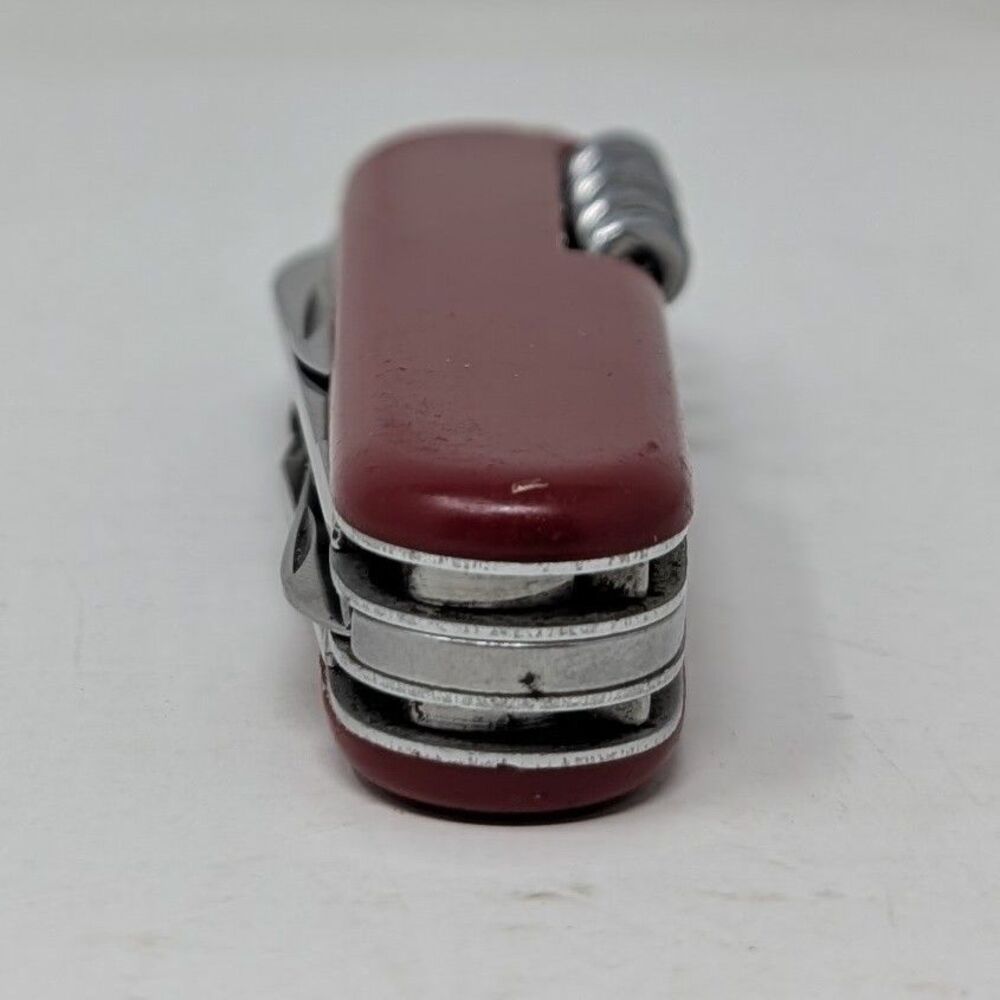 Vintage Victorinox Swiss Army Knife Multi Tool Red 91mm Officier Suisse 8 Tool - Picture 13 of 13